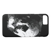 iPhone 7 Case für Schwarz und Weiß (Rückseite (Horizontal))