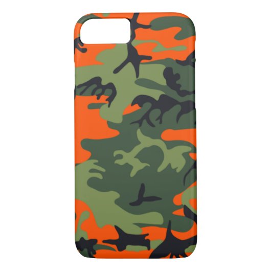 iPhone 7 Fall Camouflage Fall. Case-Mate iPhone Hülle (Rückseite)