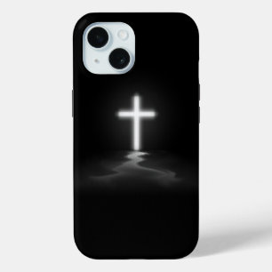 iPhone 7 Fall - christliches Kreuz im Nebel Case-Mate iPhone Hülle