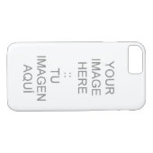 iPhone 7 Fall mit kundengerechtem kaum dort Case-Mate iPhone Hülle (Rückseite (Horizontal))