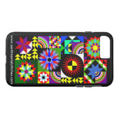 iPhone 7 Fall - Steppdecken-Collage Case-Mate iPhone Hülle (Rückseite (Horizontal))