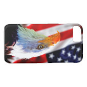 iPhone 7 Fall - Weißkopfseeadler auf Case-Mate iPhone Hülle (Rückseite (Horizontal))