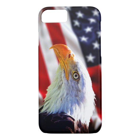 iPhone 7 Fall - Weißkopfseeadler auf Case-Mate iPhone Hülle (Rückseite)