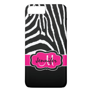 iPhone 7 Fuchsie Rechtssache  der Zebra-Streifen-  Case-Mate iPhone Hülle