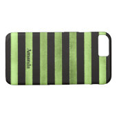 iPhone 7 Hülle | IMITATE Limone Folie | Schwarze S (Rückseite (Horizontal))