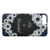 iPhone 7 P "Life is Beautiful" Design-Gehäuse Case-Mate iPhone Hülle (Rückseite (Horizontal))