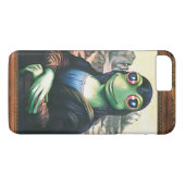 iPhone 7 plus Case Mona Lisa Frog (Rückseite (Horizontal))