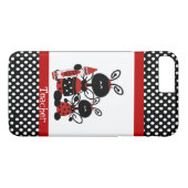iPhone 7 Plus-Fall des niedlichen Ladybugs Teacher Case-Mate iPhone Hülle (Rückseite (Horizontal))