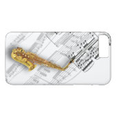iPhone 7 PlusSaxophon mit musikalischer Kerbe Case-Mate iPhone Hülle (Rückseite (Horizontal))