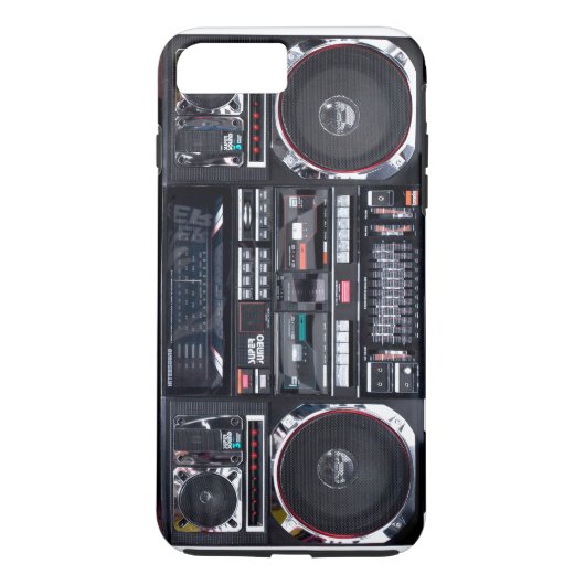 iPhone 7 starker Boombox Fall Case-Mate iPhone Hülle (Rückseite)