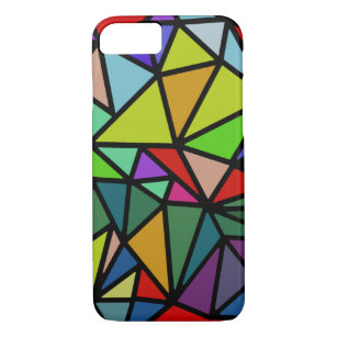 iPhone 7 with colorful geometric triangles Case-Mate iPhone Hülle