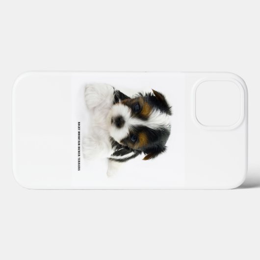 iPhone 8/7 Case - Biewer Terrier Puppy (Rückseite (Horizontal))
