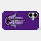 iPhone-Abdeckung mit Hamsa Handdesign Case-Mate iPhone Hülle (Rückseite (Horizontal))