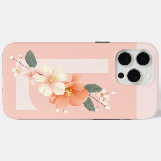 iPhone Alphabet erste Logo L Gehäuse Case-Mate iPhone Hülle (Rückseite (Horizontal))