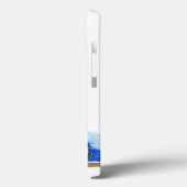 iPhone anpassen - Grünes Hippo Case-Mate iPhone Hülle (Rückseite / Links)