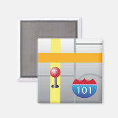 iPhone App Magnet - Karten (Vorderseite/Rückseite)