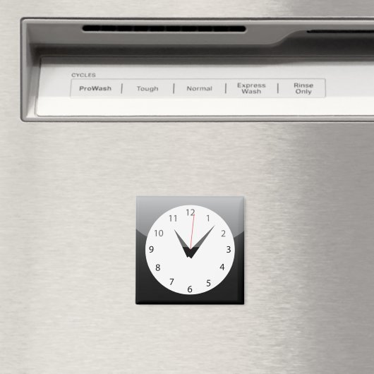 iPhone App Magnet - Uhr (In Situ (Geschirrspüler))