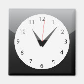 iPhone App Magnet - Uhr (Vorne)