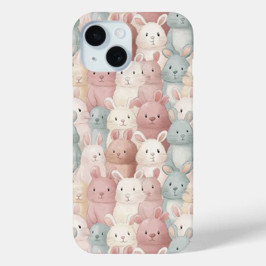 iPhone artistic bunnies Handy-Fall Case-Mate iPhone Hülle (Rückseite)