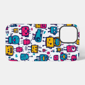 iPhone Artistic Robot Phone Case Hülle (Rückseite (Horizontal))