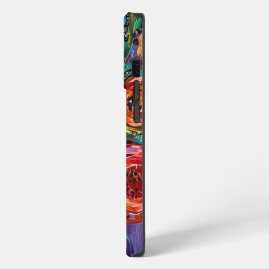 iPhone-Blume-Fall iPhone Hülle (Linke Seite)