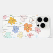 iPhone-Blumenmuster-Handy-Gehäuse Case-Mate iPhone Hülle (Rückseite (Horizontal))