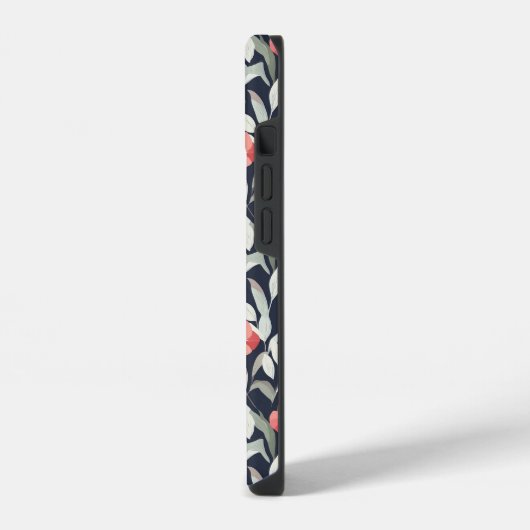 iPhone-Blumenmuster iPhone Hülle (Linke Seite)