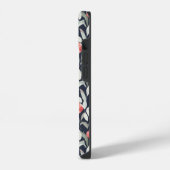 iPhone Blumenmusterhülle Hülle (Linke Seite)