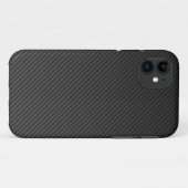 Iphone carbon Design Case black (Rückseite (Horizontal))