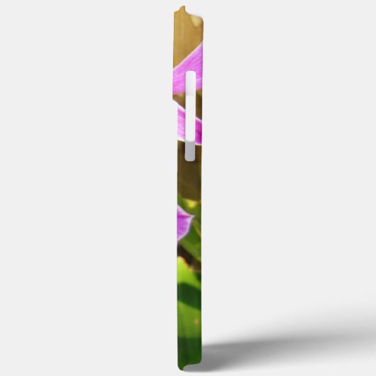 iPhone Case 10 - 13 Tropical Pink Orchid (Rückseite / Links)