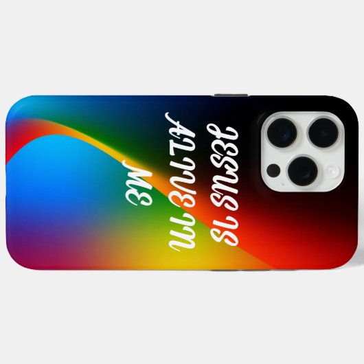 iPhone Case 15 Pro max. (Rückseite (Horizontal))