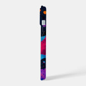 iPhone case _ Abstrakt Neon Spritzer 15 Hülle (Linke Seite)