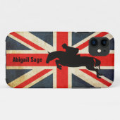 iPhone Case auf dem iPhone von Horse Jumper Union (Rückseite (Horizontal))