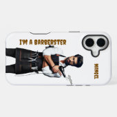 iPhone Case Barber Thema Hülle (Rückseite (Horizontal))
