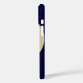 iPhone Case, Baseball, Blau, Personalisierter Name Case-Mate iPhone Hülle (Rückseite / Links)