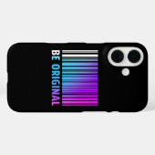 Iphone case "Be original" (Rückseite (Horizontal))