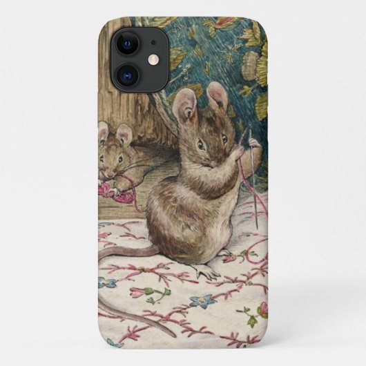 iPhone Case - Beatrix Potter Maus (Rückseite)