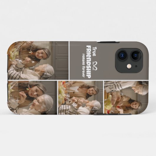 iPhone Case: Beste Freunde Foto Collage Case-Mate iPhone Hülle (Rückseite (Horizontal))
