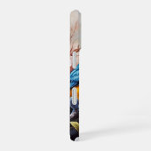 iPhone Case - Blaue Vögel 16 Hülle (Rechte Seite)