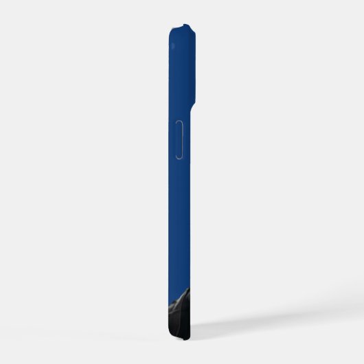 IPhone Case Blue Personalisiert Ninja Husky iPhone 15 Hülle (Rechte Seite)