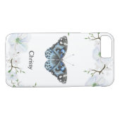 iPhone Case Butterfly & Blossoms (Rückseite (Horizontal))