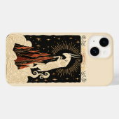 iPhone Case Capricorn TapesCelestial Zodiac Art (Rückseite (Horizontal))
