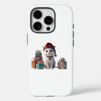 iPhone Case Cat zum Weihnachtsthema: