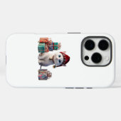 iPhone Case Cat zum Weihnachtsthema: (Rückseite (Horizontal))
