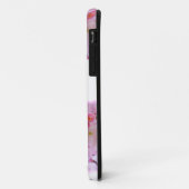 iPhone Case Cherry Blossom Blume mit Initial (Hinten/Links)