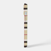iPhone Case "Classic Kariert Pattern" 15 Hülle (Linke Seite)