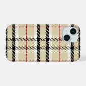 iPhone Case "Classic Kariert Pattern" 15 Hülle (Rückseite (Horizontal))
