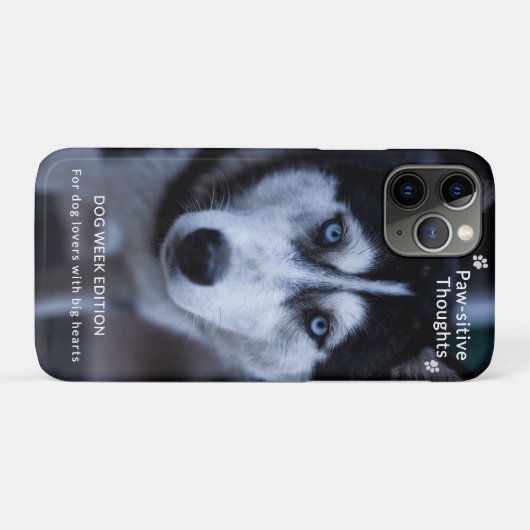 iPhone Case der benutzerdefinierten Dog Week - Nie (Rückseite (Horizontal))