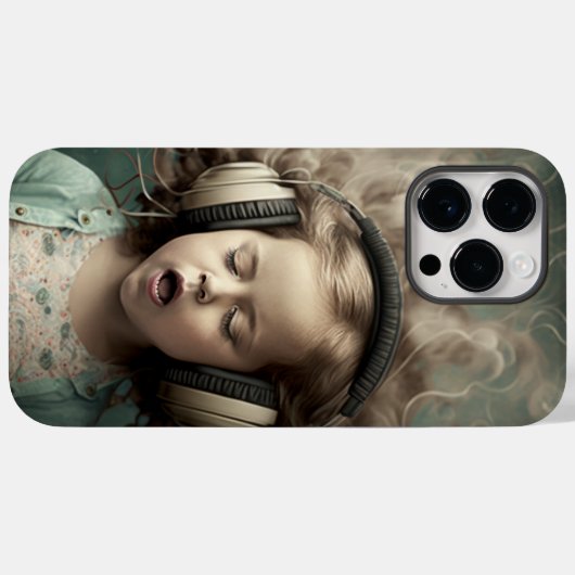 iPhone Case Design mit einem kleinen Girl Design (Rückseite (Horizontal))