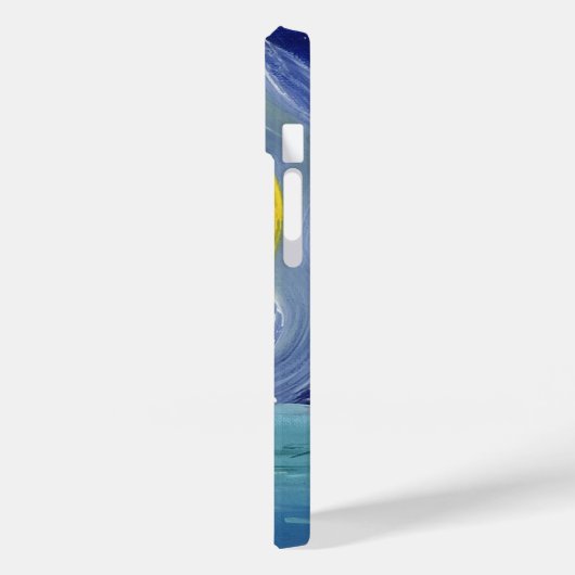 iPhone Case - Dolphin Moon Ocean (Rückseite / Links)